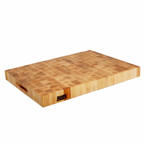 John Boos Large Maple Wood End Grain Cutting Board For Kitchen X