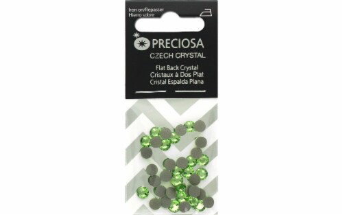 John Bead Preciosa V12 Fltbk HF Ss20 Peridot 1 Kroger