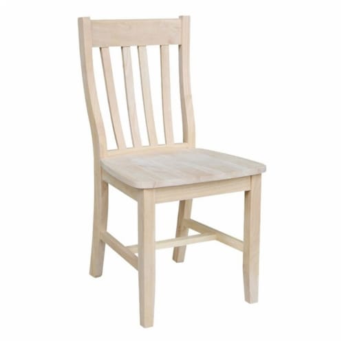 Pemberly Row Unfinished Cafe Dining Chair Set Of 2 1 Ralphs