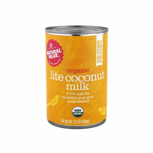 Natural Value Organic Lite Coconut Milk Oz Cans Pack