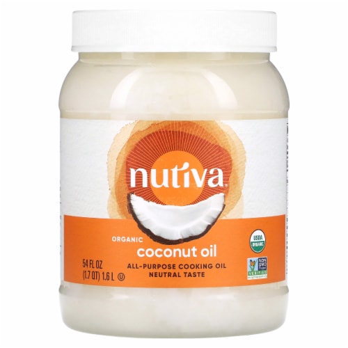 Nutiva All Purpose Cooking Oil Organic Coconut Oil Fl Oz L