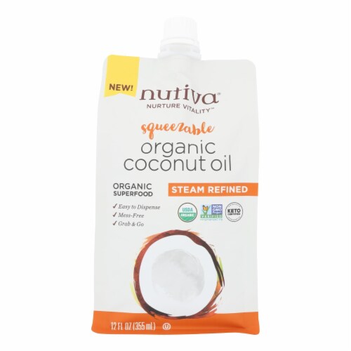 Nutiva Squeezeable Organic Coconut Oil Fl Oz Kroger