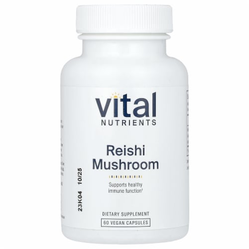 Vital Nutrients Reishi Mushroom Vegan Capsules Count Kroger