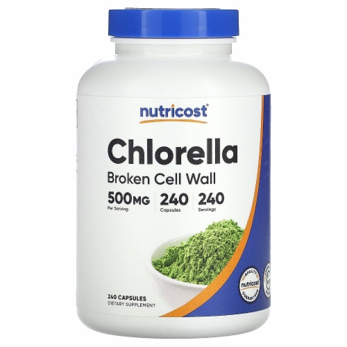 Nutricost Chlorella 500 Mg 240 Capsules 240 Count Frys Food Stores