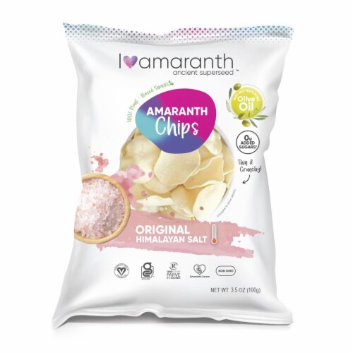 I Am Aranth Original With Himalayan Salt Natural Vegan Chips