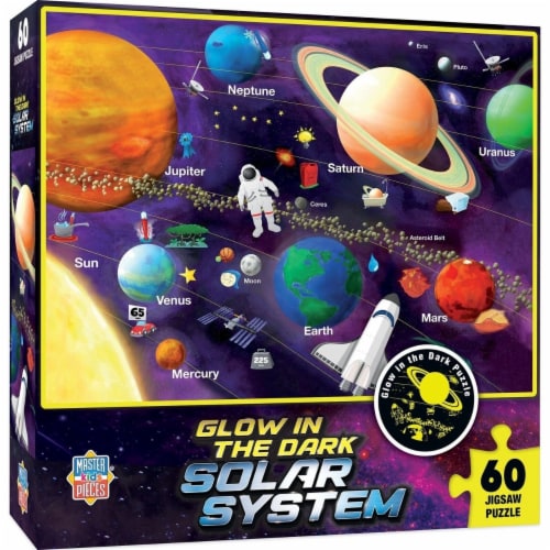 Masterpieces Glow In The Dark Solar System Piece Jigsaw Puzzle