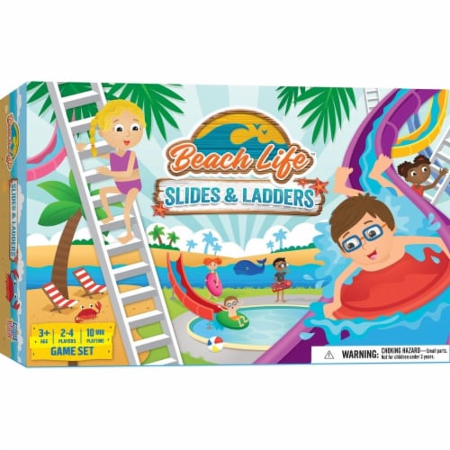 Masterpieces Beach Life Slides Ladders Board Game Unit Dillons