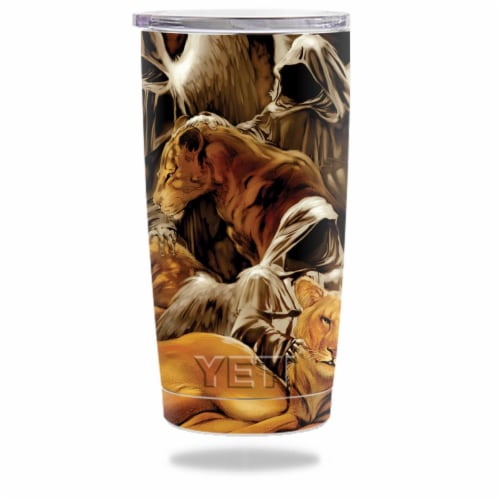 MightySkins YERAM20 Lions Den Skin For Yeti 20 Oz Tumbler Lions Den