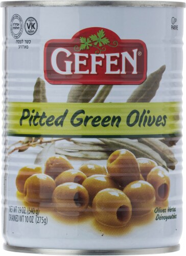 Gefen Pitted Green Olives 19 Oz QFC