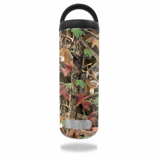 MightySkins RTBOT18 Buck Camo Skin For RTIC 18 Oz Bottle 2016 Buck