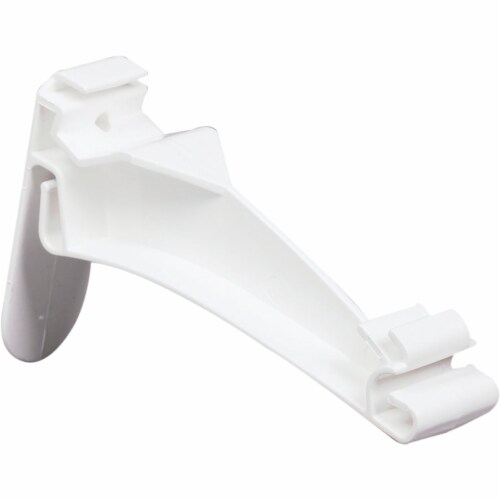 Amerimax 5 In Traditional K Style White Vinyl Hidden Gutter Hanger