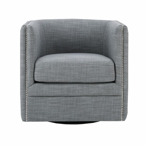 Gracie Mills Alisa Classic Low Back Tufted Swivel Chair Grace