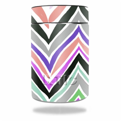 Mightyskins Rtcan Colorful Chevron Skin For Rtic Can Wrap Cover