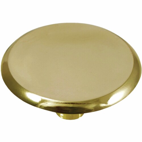 Laurey Modern Standards Round 1 1 2 In Dia Polished Brass Concave