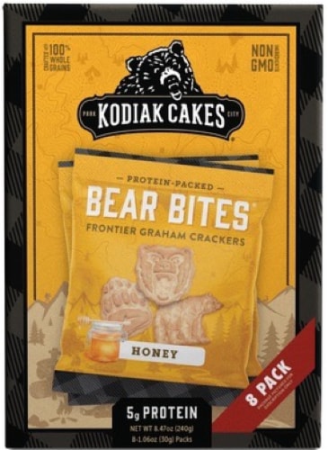 Kodiak Cakes Bear Bites Honey Graham Crackers Pack Of Pack Fry