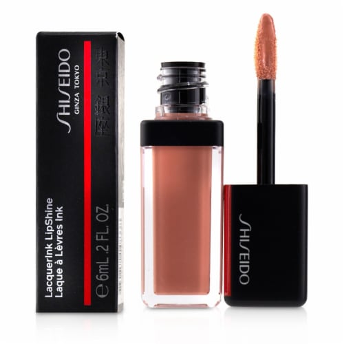 Shiseido LacquerInk LipShine 311 Vinyl Nude Peach 6ml 0 2oz 1