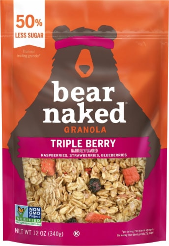 Bear Naked Granola Triple Berry Crunch Oz Ct Oz Smiths