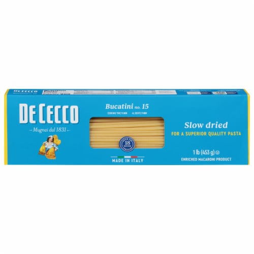 De Cecco Pasta Bucatini Pk Oz Kroger