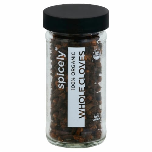 Spicely Organics Spice Cloves Whole Jar Pk Oz Kroger