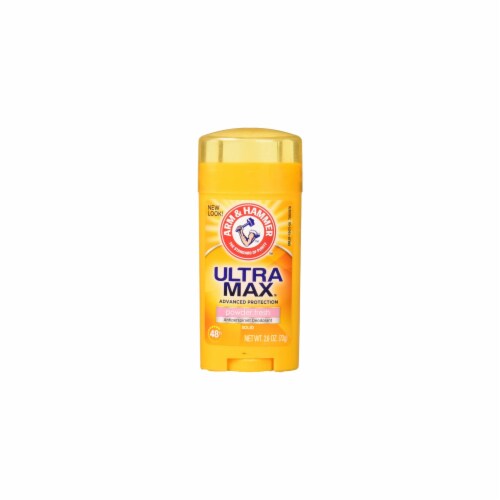 Arm Hammer Ultra Max Deodorant Powder Fresh Solid Oval Pack Of