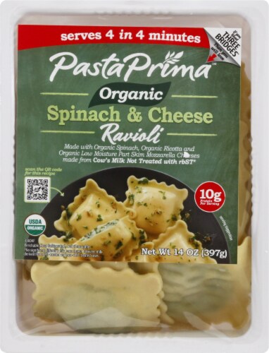 Pasta Prima Organic Spinach Cheese Ravioli Oz Ralphs