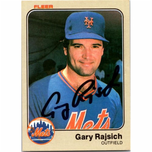 Autograph Warehouse 618836 Gary Rajsich Autographed New York Mets 1983