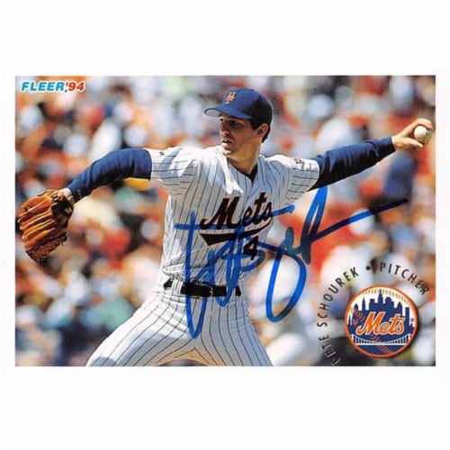 Autograph Warehouse 688626 Pete Schourek Autographed New York Mets 1994