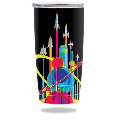 MightySkins YERAM20 Space Poster Skin For Yeti 20 Oz Tumbler Space