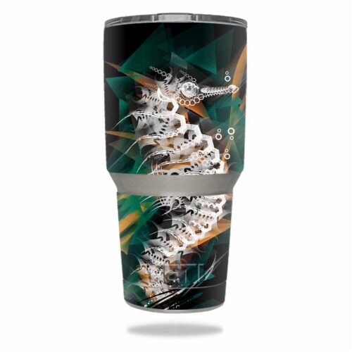 Mightyskins Yeram Sea Shapes Skin For Yeti Oz Tumbler Sea Shapes