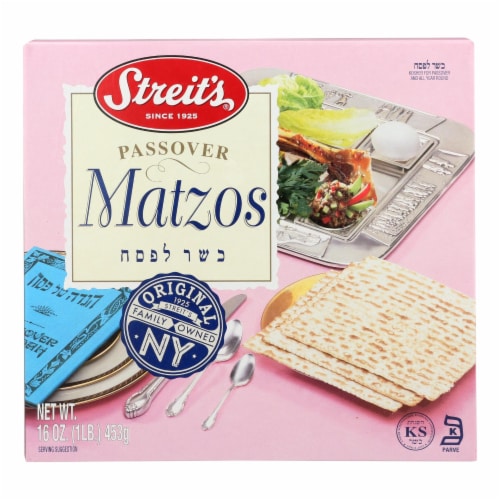 Streit S Matzo Kosher For Passover Case Of Lb Pack Pound