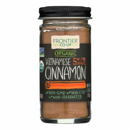 Frontier Natural Products Co Op Organic Ground Vietnamese Cinnamon