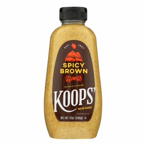 Koops Spicy Brown Mustard 12 Ct 12 Oz Kroger