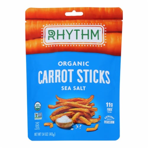 Rhythm Superfoods Llc Organic Carrot Sticks Case Of 12 1 4 Oz 12