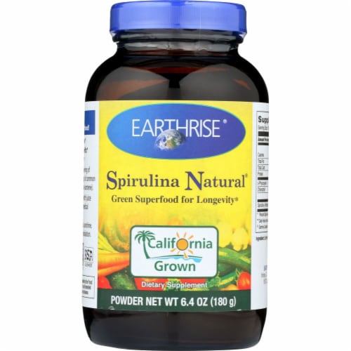 Spirulina Natural Green Super Food For Longevity Powder Oz Pack