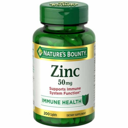 Zinc Supports Immune System Caplets Mg Count Caplets