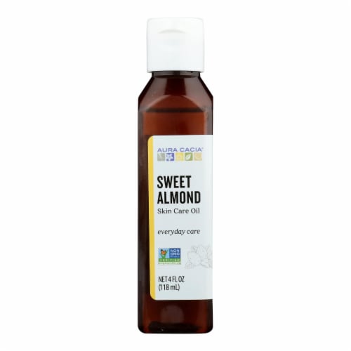 Aura Cacia Sweet Almond Natural Skin Care Oil 4 Fl Oz 1 Each 4