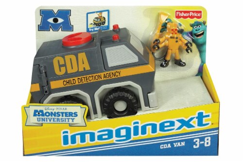 Fisher Price Imaginext Disney Pixar Monsters University CDA Van 1