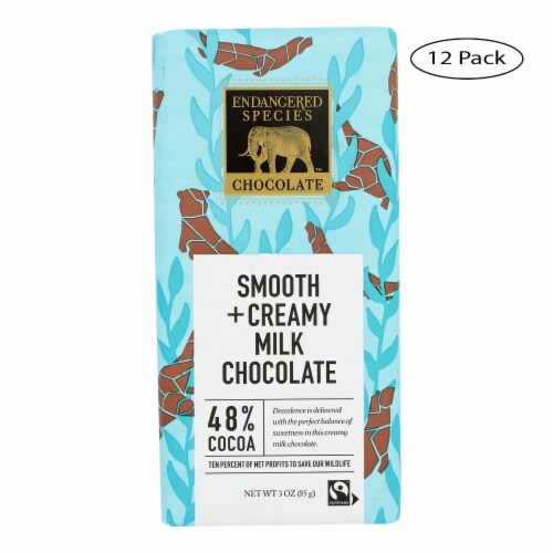 Endangered Species Natural Chocolate Bars Milk Chocolate 48