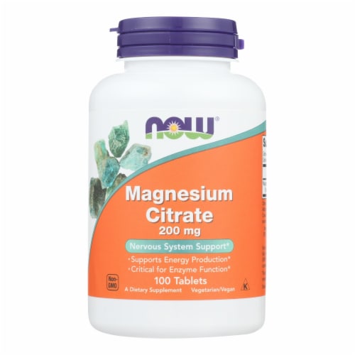 Now Foods Magnesium Citrate 1 Each 100 TAB 1 Ct 100 Tablets