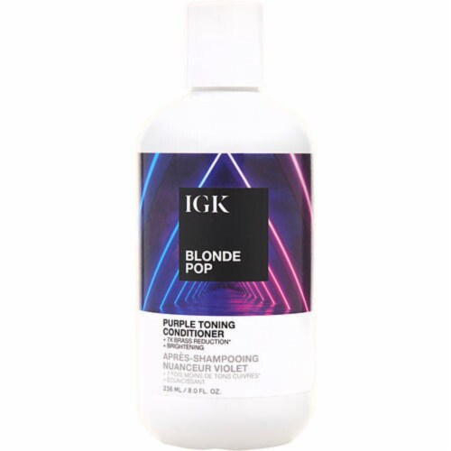 Igk Blonde Pop Purple Toning Conditioner Pack Oz Frys Food