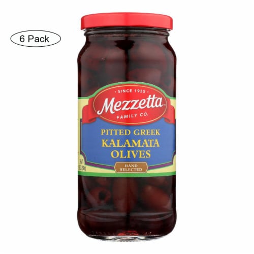 Mezzetta Pitted Greek Kalamata Olives Case Of Oz Pack