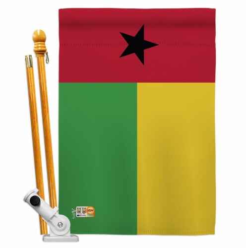 AA CY HS 140101 IP BO D US18 AG 28 X 40 In Guinea Bissau Flags Of The