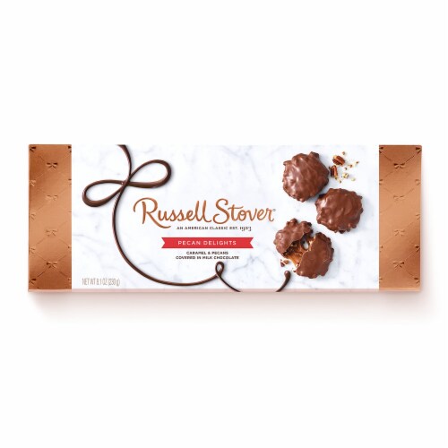 Russell Stover Pecan Delights Milk Chocolate Gift Box Oz Pack Of