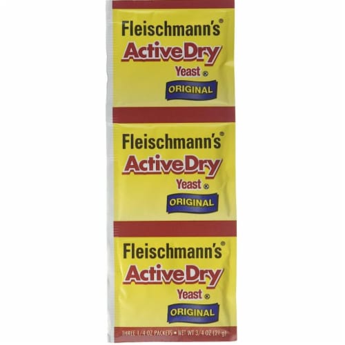 Fleischmann S Active Dry Yeast Pack Of Pack Kroger