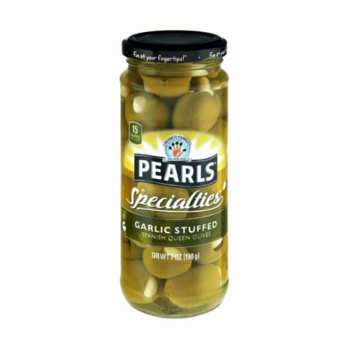 Pearls Specialties Garlic Stuffed Queen Olives Pack Kroger