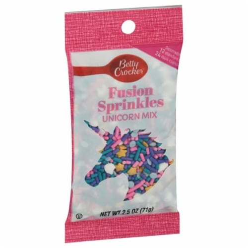 Betty Crocker Fusion Sprinkles Unicorn Mix Ounce Pack Of