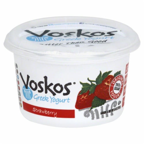 Voskos Strawberry Greek Yogurt Oz Kroger