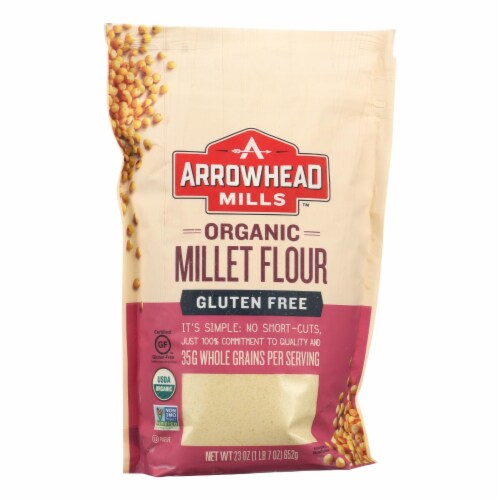 Arrowhead Mills Organic Millet Flour Gluten Free Case Of 6 23