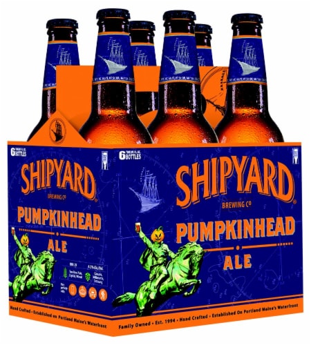 Shipyard Brewing Company Pumpkinhead Ale Bottles Fl Oz Qfc