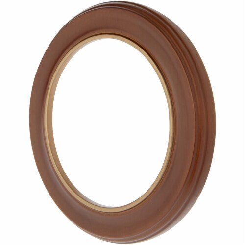 Bard S Walnut Wall Mount Plate Frame W Gold Strip Plates